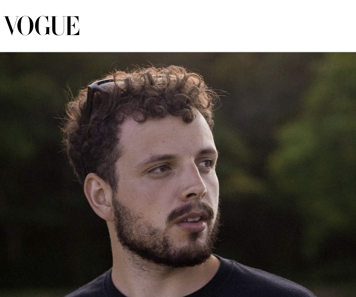 Portrait of writer Filip Grujic